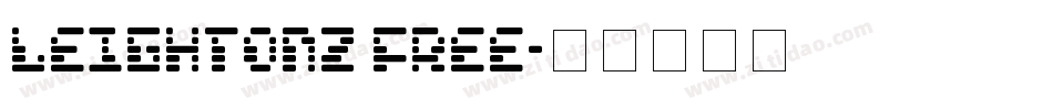 Leightonz FREE字体转换